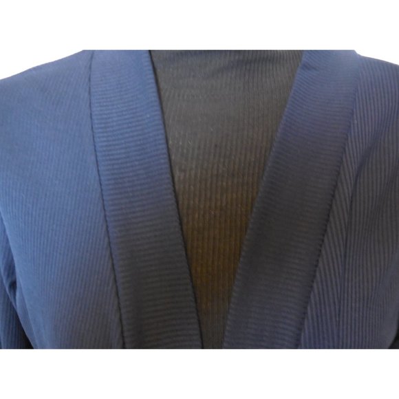 Cardigan NEW 1X,2X,3X ROSIO Blue Lightweight knit duster pockets long sleeve - Picture 5 of 7